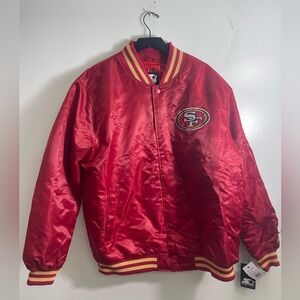 STARTER Men NFL San Francisco 49ers Varsity Jacket | Men’s size 2XL | LS400494